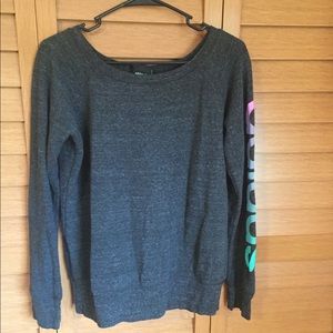 Dark grey Adidas long tee